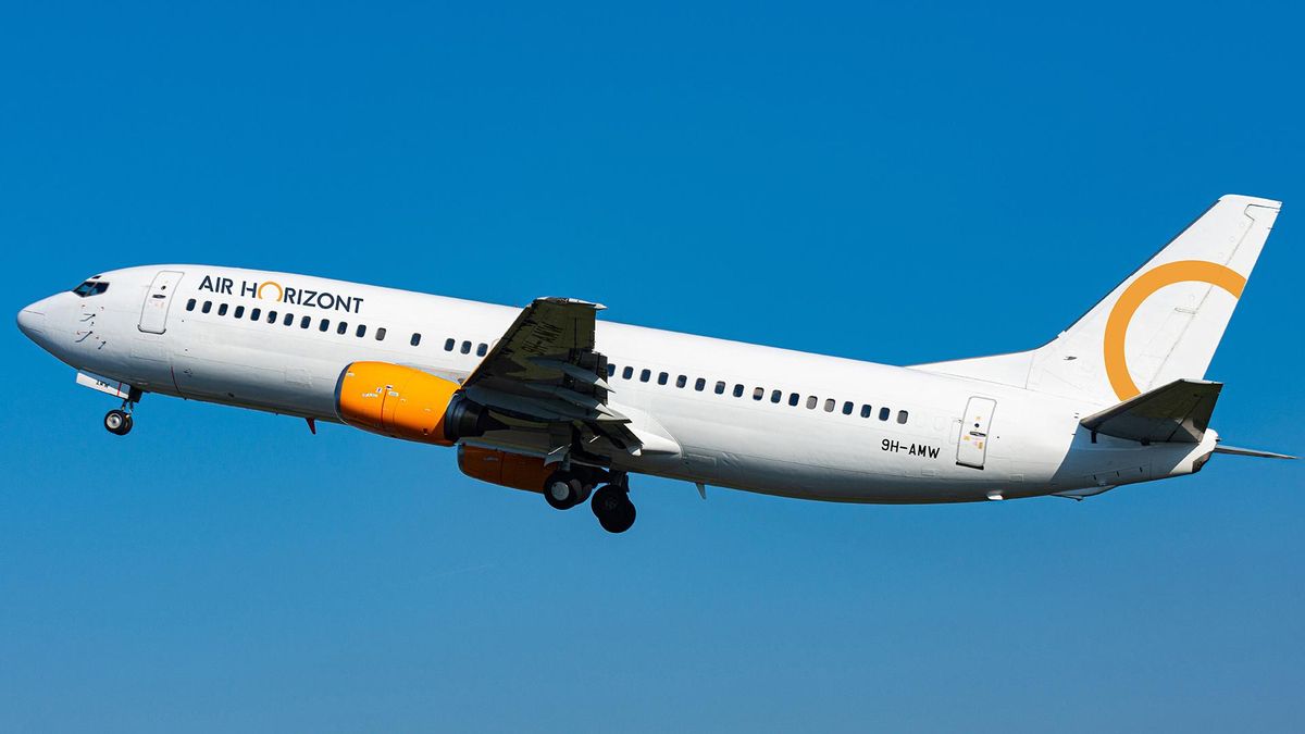 Avión de la compañía aérea Air Horizont