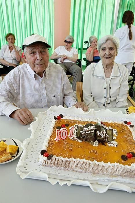 Fiesta del 101 cumpleaños de Manuel Samartino