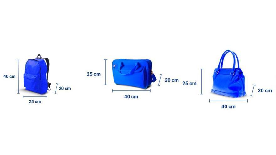 Te vas de viaje? Ojo con el equipaje de mano: medidas, peso y coste en cada  aerolínea - La Opinión de A Coruña