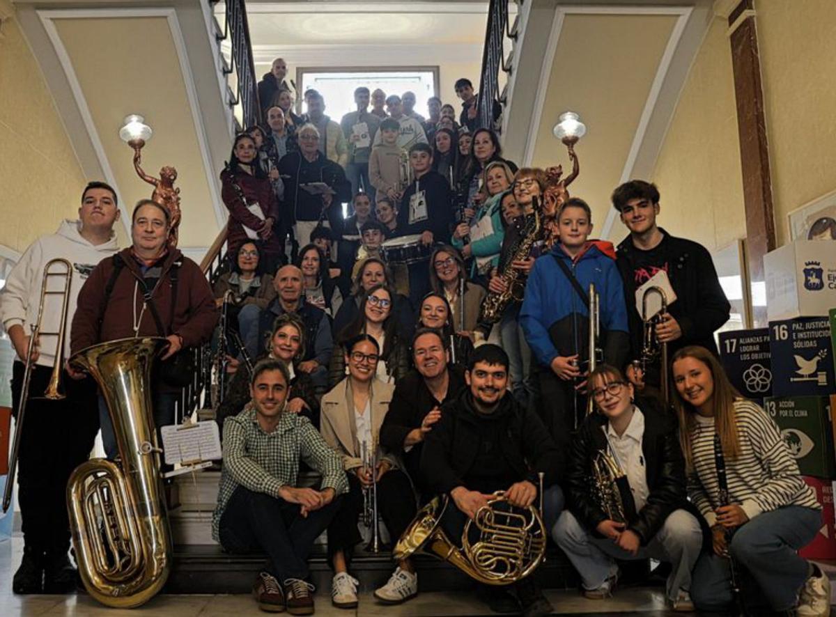 Ejea tiene una gran cantera de músicos.  |