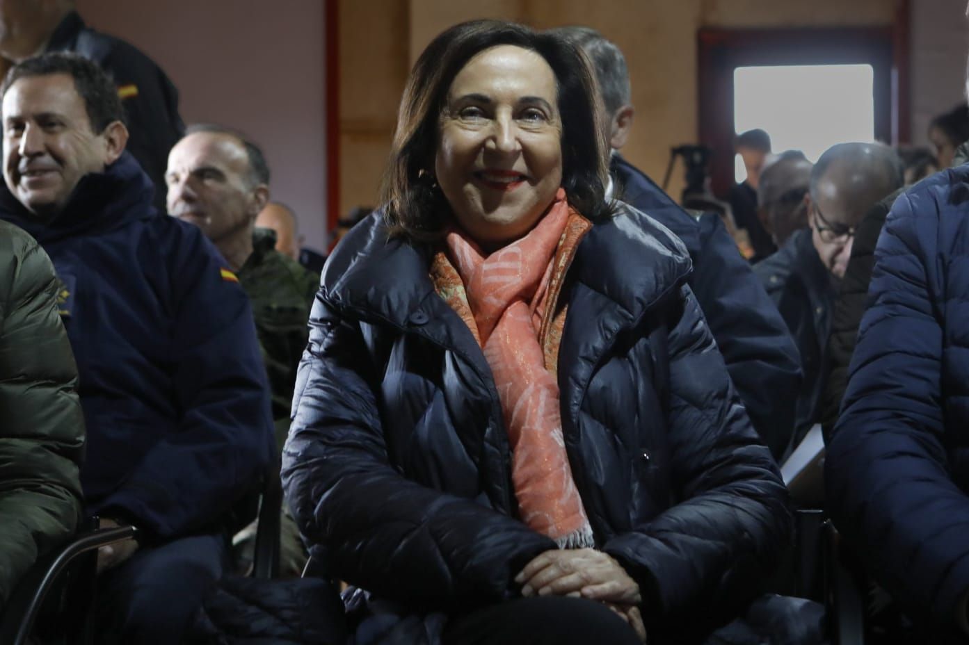 GALERÍA | La Ministra de Defensa, Margarita Robles, visita las obras de Monte la Reina