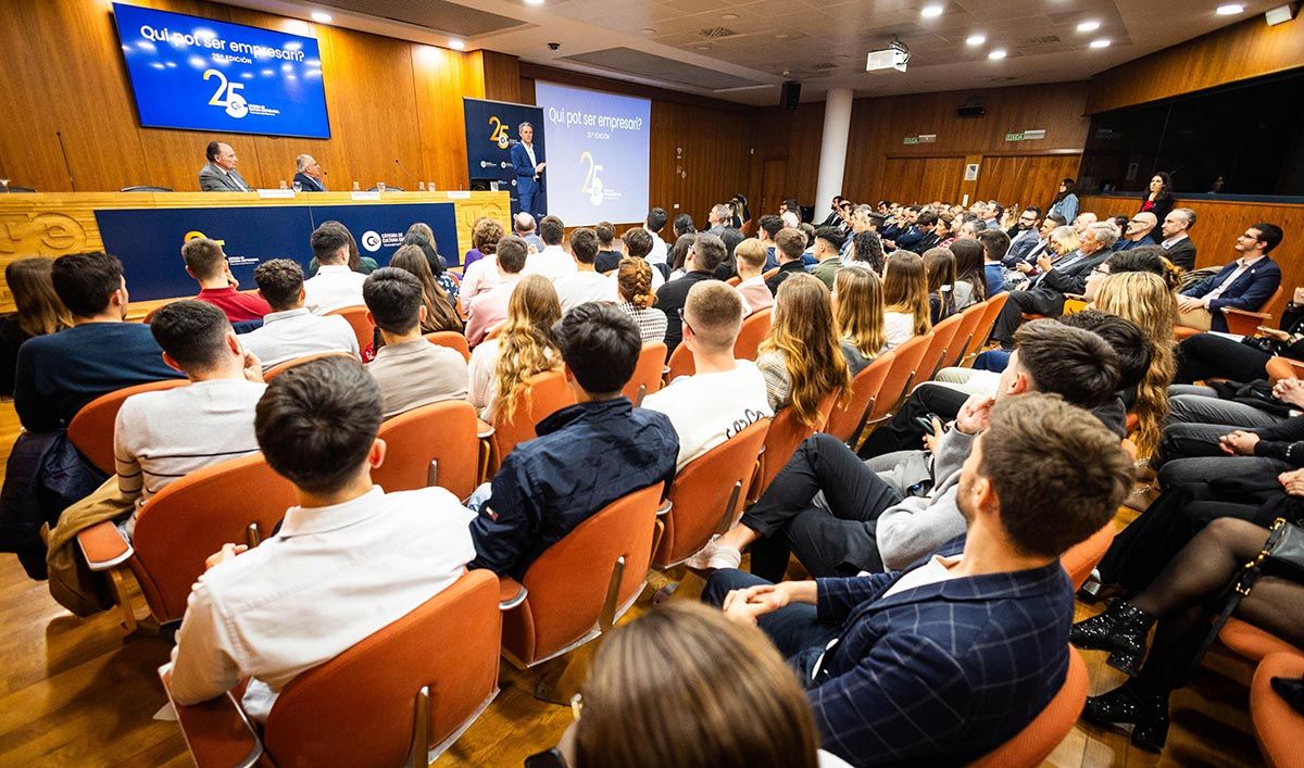 Clausura de la 25 edición del curso 'Qui pot ser empresari?'