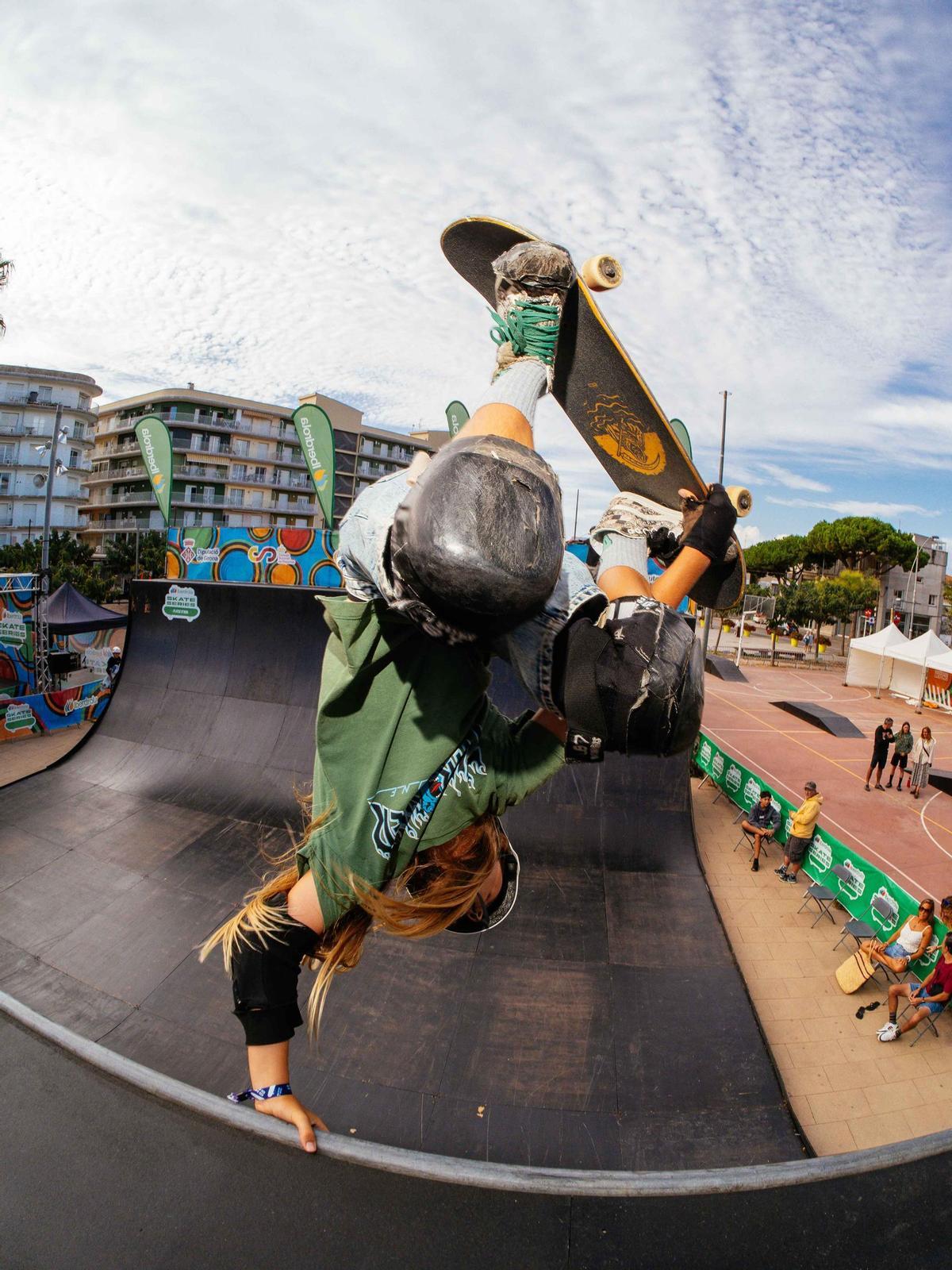 Platja d’Aro marca el ritmo de la segunda jornada de las Iberdrola Skate Series de Vert