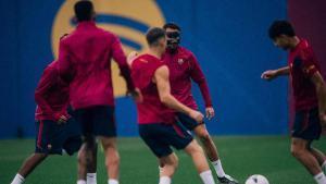 Raphinha, Joan Garcia i De Jong fan un treball individualitzat en la tornada del Barça als entrenaments
