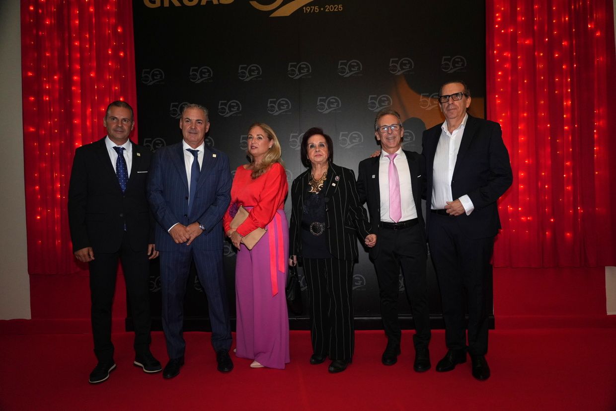 Galería de fotos de la gala del 50º aniversario de Grúas Tomás en Vila-real