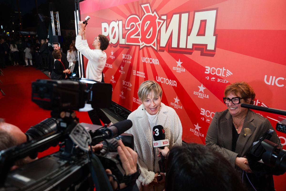 Alfombra roja del especial que celebra los 20 años de 'Polònia'