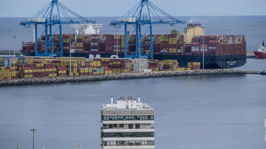 14,6 millones de toneladas: La Luz impulsa el incremento del tráfico de mercancías en los puertos de Las Palmas
