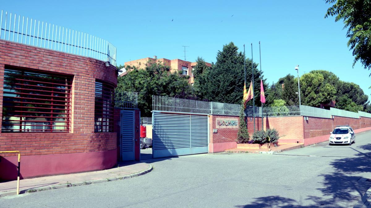 Entrada de la cárcel de Lleida.