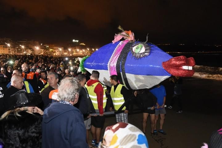 Ultimo acto del Carnaval. Entierro de la sardina