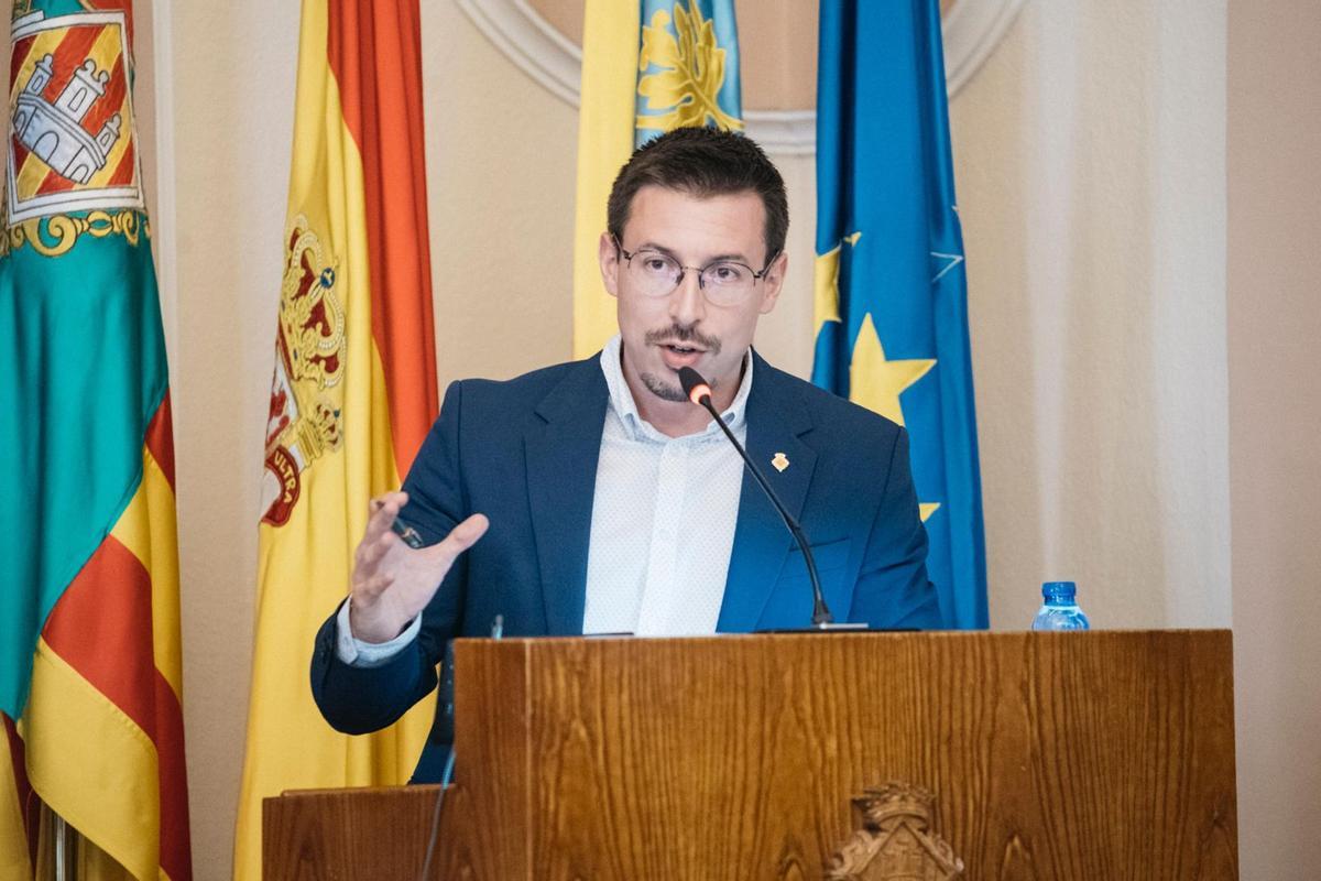 Alberto Vidal es el portavoz adjunto del grupo municipal de Vox en el Ayuntamiento de Castelló.