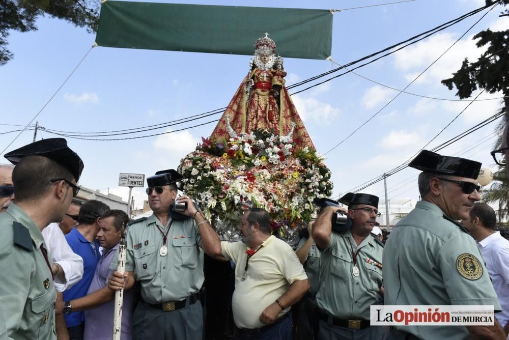 Romería de la Virgen de la Fuensanta: Paso por Alg