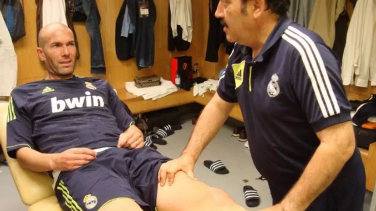 Antonio Acedo, el fisioterapeuta de las estrellas del Real Madrid que nunca quiso salir del barrio