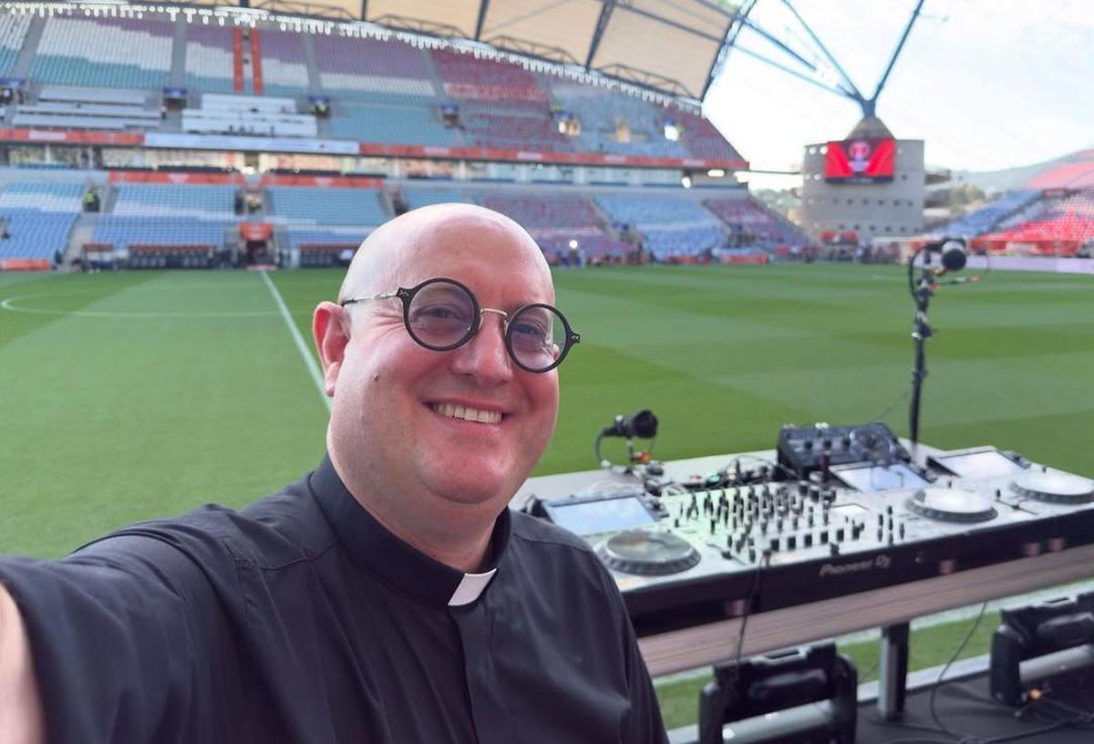 El padre Guilherme, en un evento recientemente