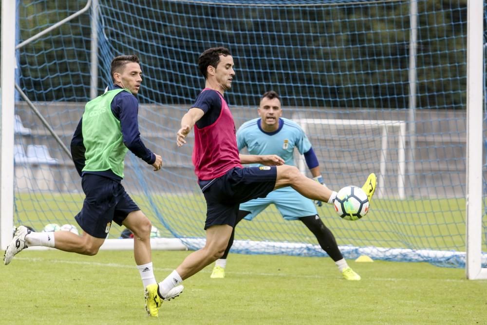 Tercer entrenamiento del Real Oviedo