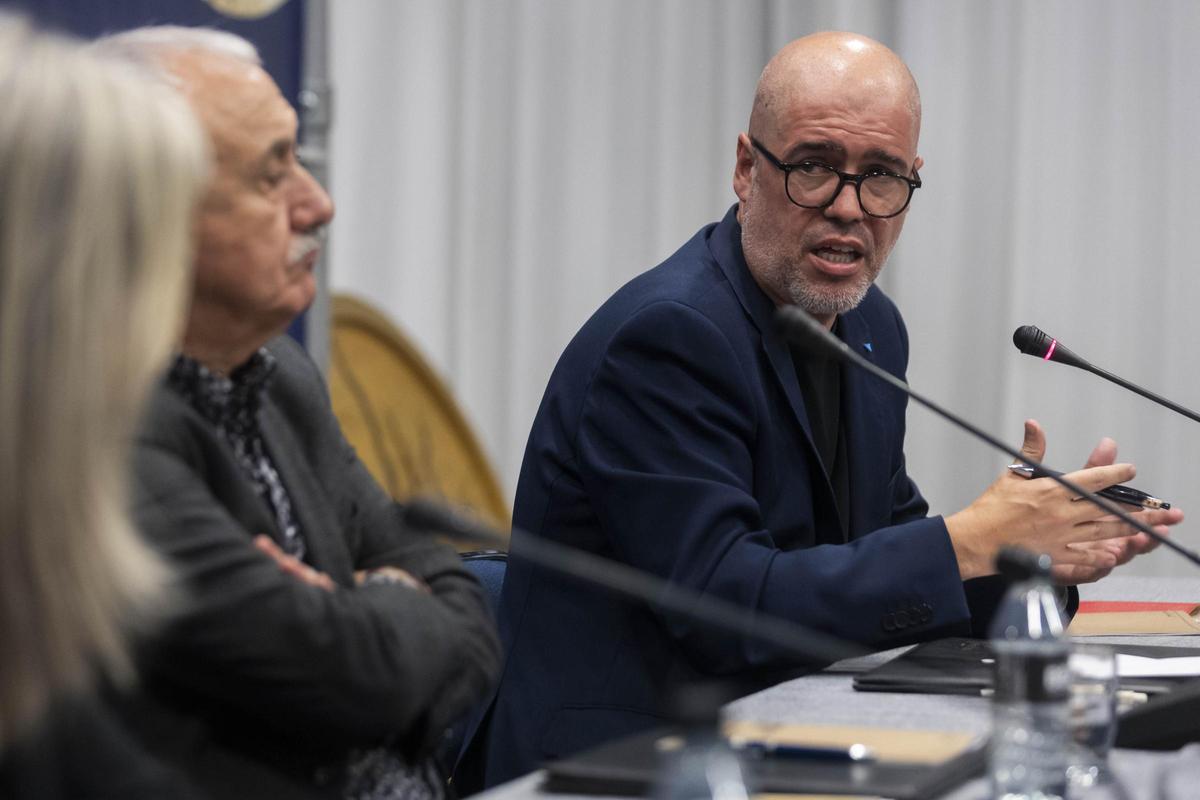 Unai Sordo y Pepe Álvarez en el Club de Encuentro Manuel Broseta