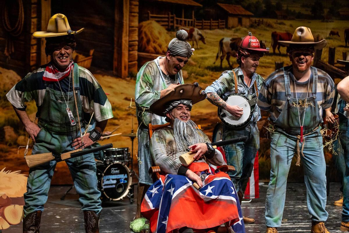 Los KFC (Kentucky Family Country). Murga, octava preliminar del COAC Málaga 2026