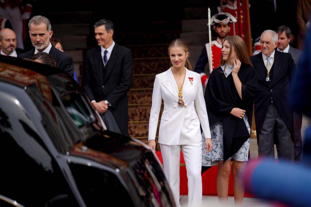 Leonor jura la Constitución en su 18 cumpleaños