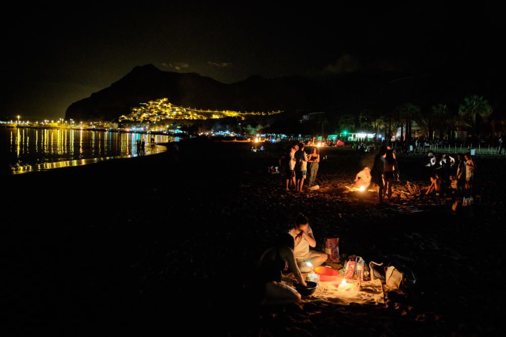 Hogueras de San Juan en Tenerife