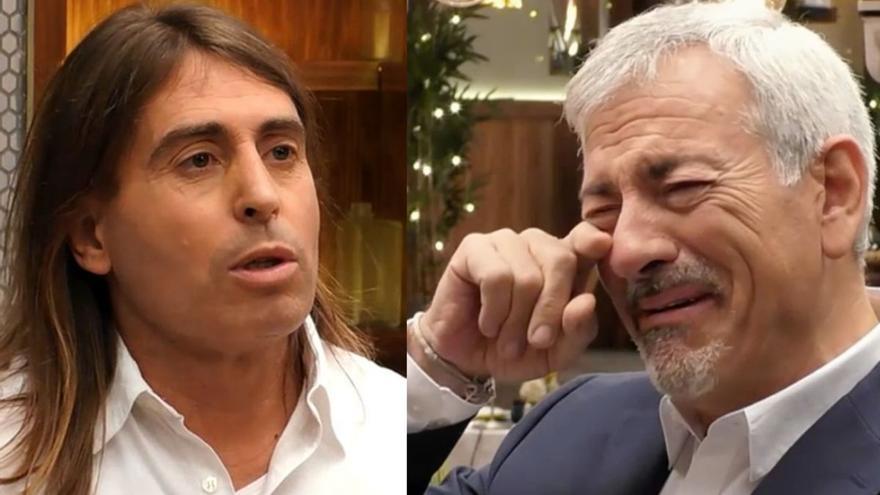 El ataque de risa de Carlos Sobera con el doble de Sergio Ramos en &#039;First Dates&#039;