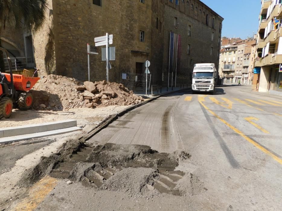 Els efectes del tall a la Via Sant Ignasi