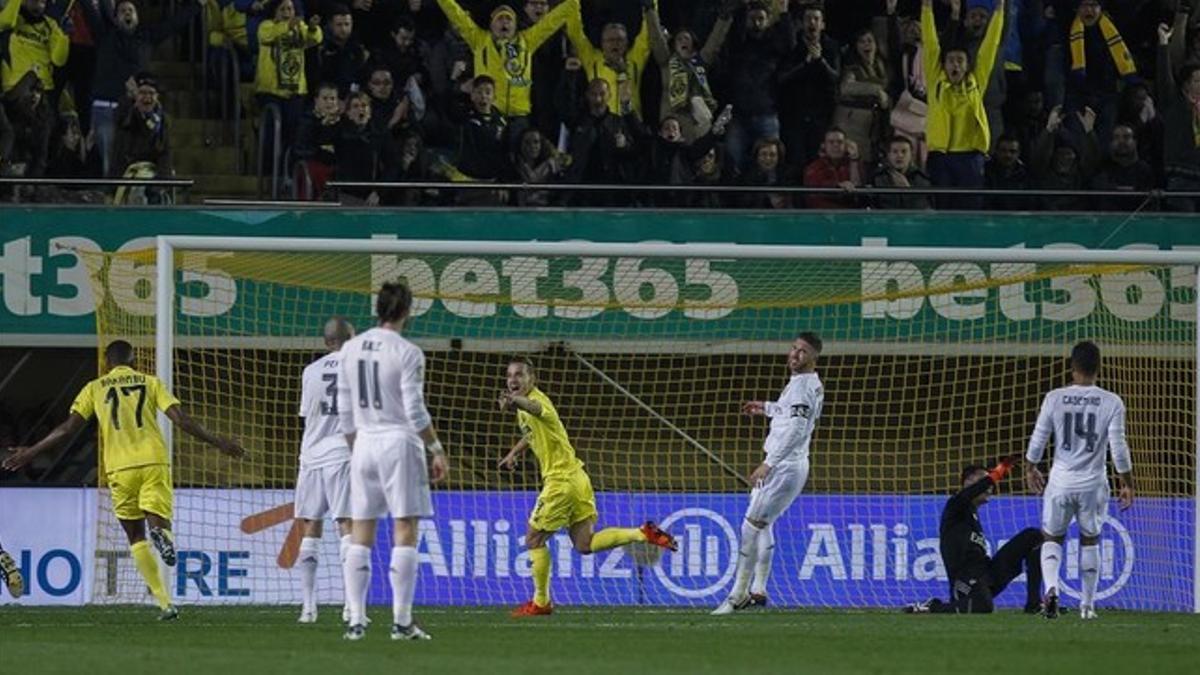 El gol de Soldado supuso la tercera derrota del Real Madrid