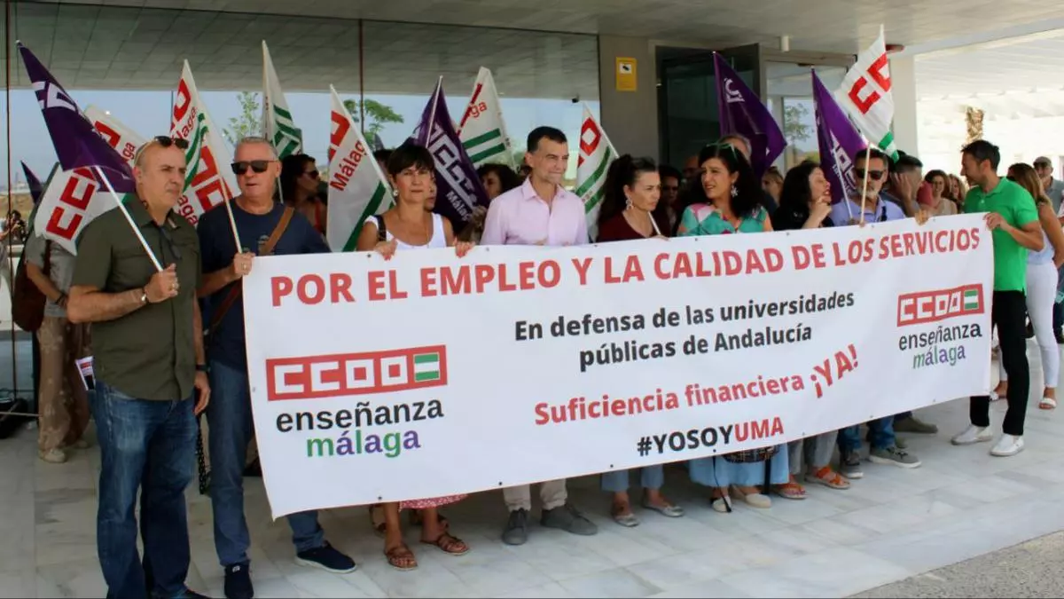 IU acusa al PP de deteriorar la universidad pública frente a los "chiringuitos" privados
