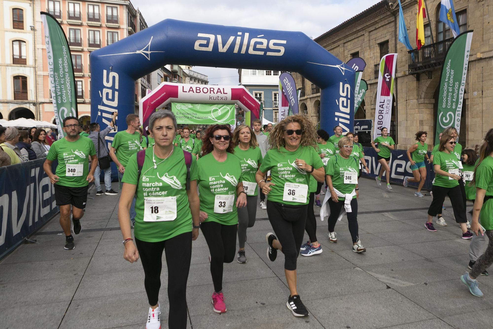 ¿Estuviste en la carrera contra el cáncer de Avilés? Búscate en la galería de fotos