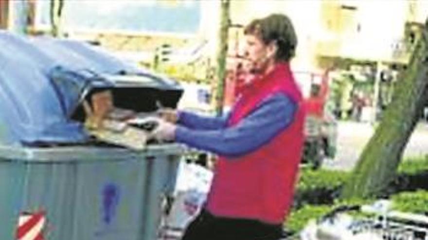 El reciclaje de cartón y papel  baja en Aragón