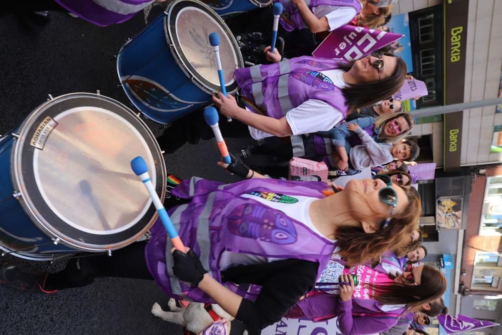 8M en Murcia: Manifestación de la mañana