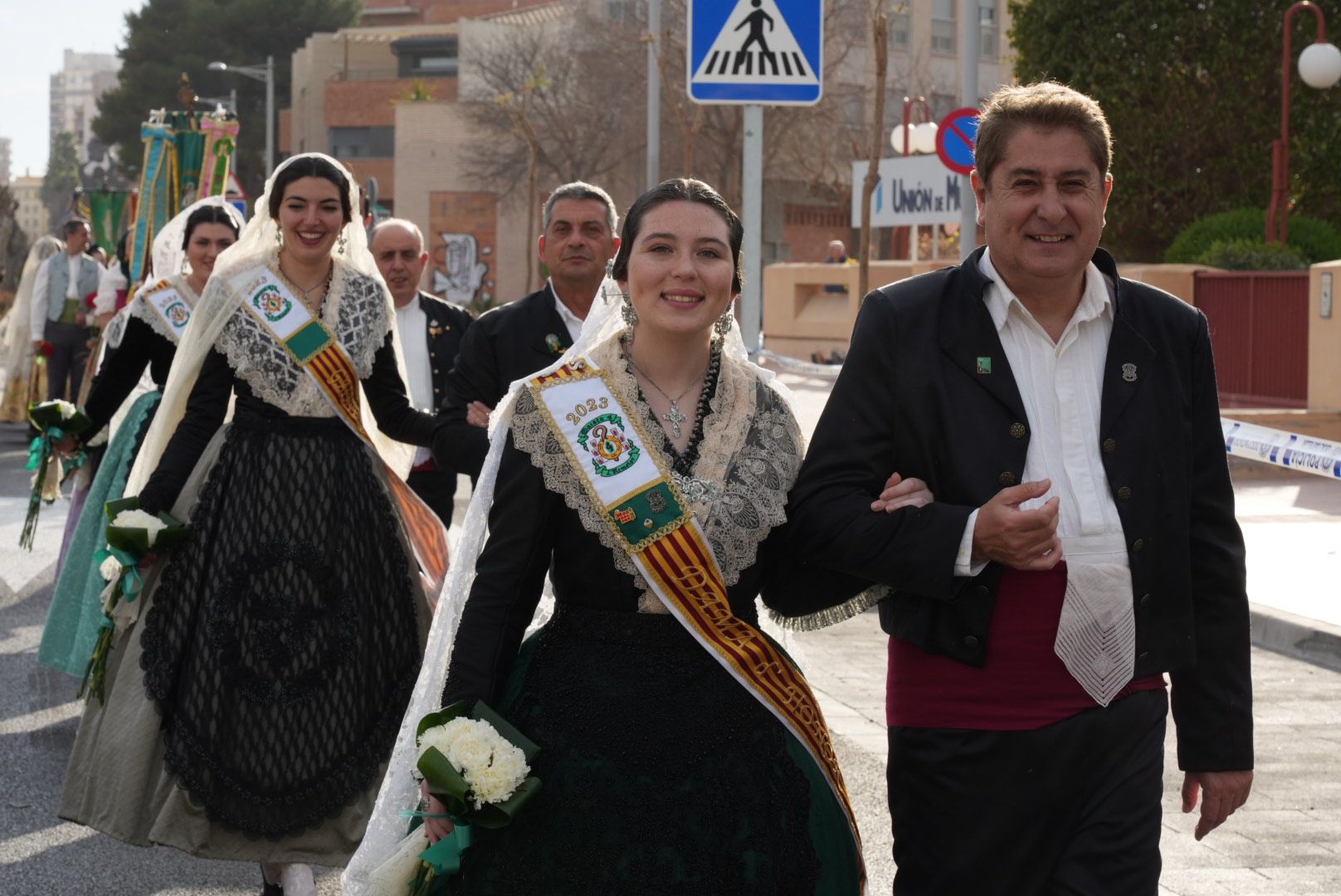 Galería de la Ofrena: El homenaje de las fiestas a la Mare de Déu de Lledó