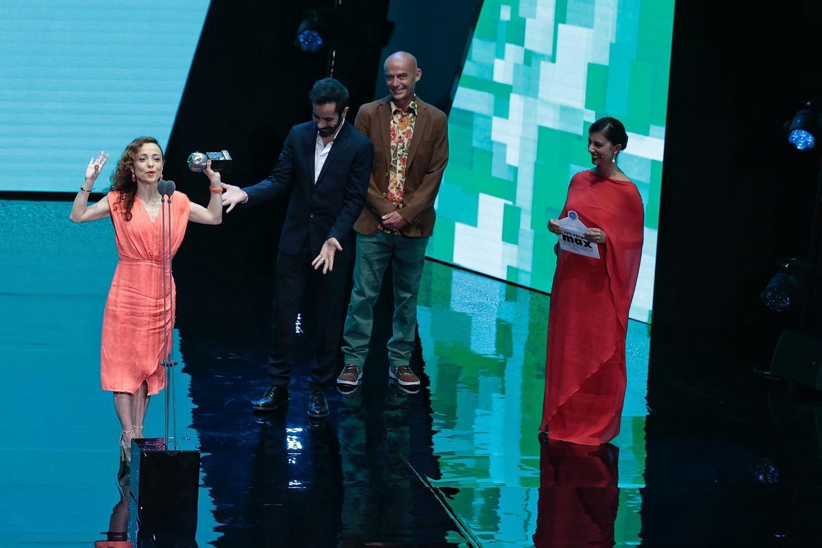 Momentos de los Premios Max.