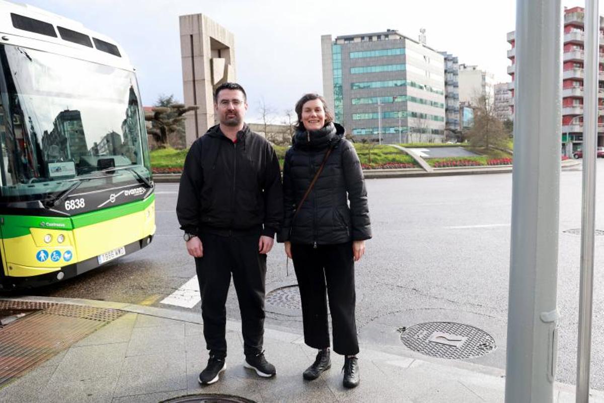 Marvin y Helene en Plaza América.