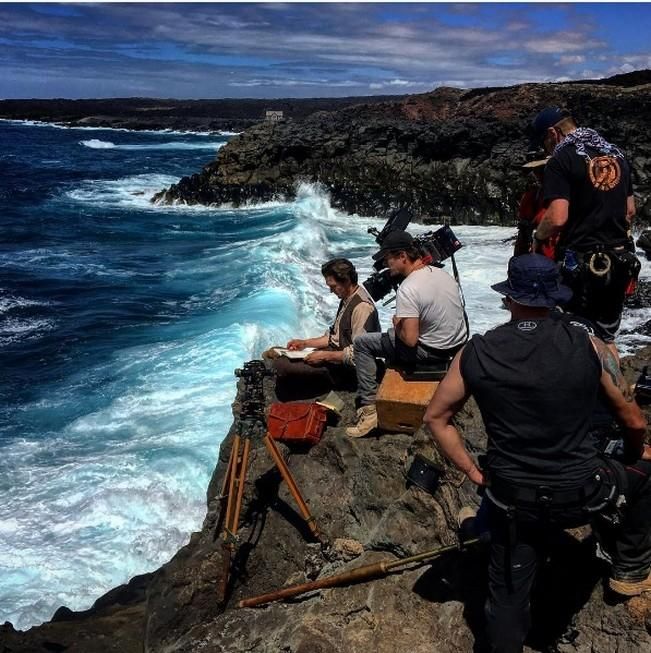 Rodaje de 'Cold Skin' en Lanzarote