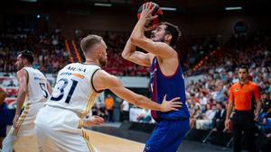 Kalinic, en una acción del clásico