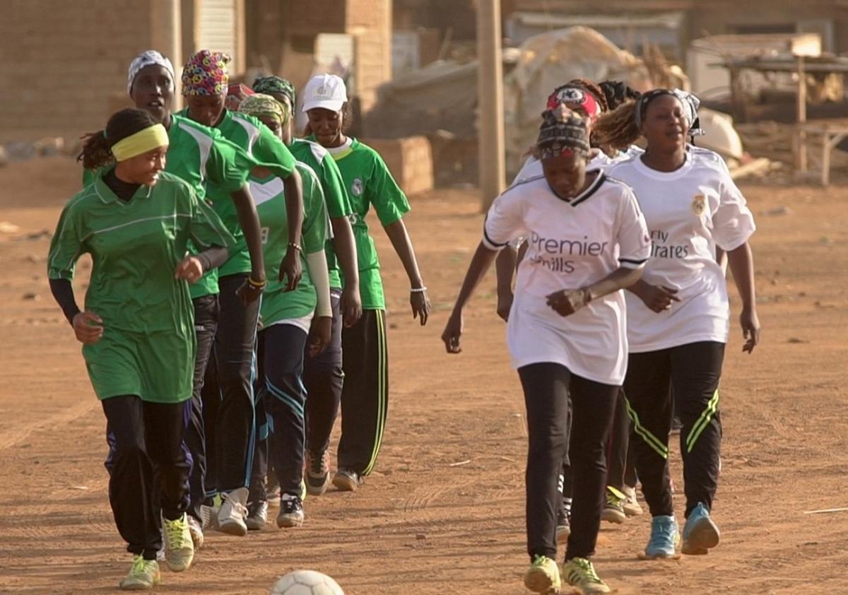 Fotograma del documental 'Khartoum Offside'.