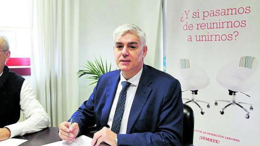 Guillermo Díez Iglesias, en el transcurso de una comparecencia pública.