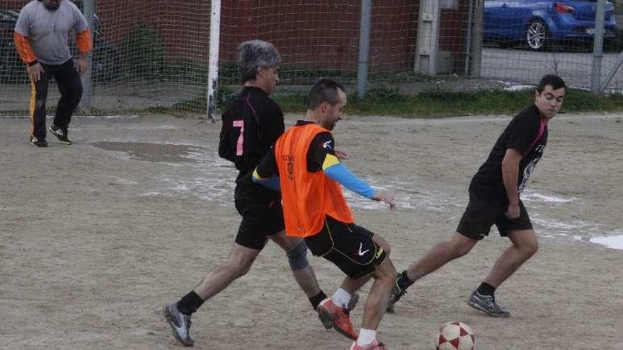 Una acción de un partido del Keniata cangués. // Gonzalo Núñez