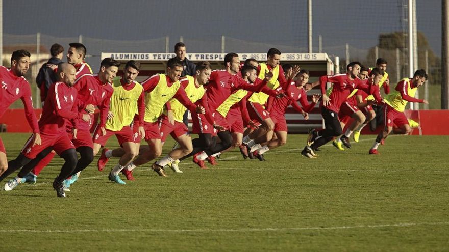 Carlos Cordero y Quintero, novedades en la primera sesión del año del Sporting