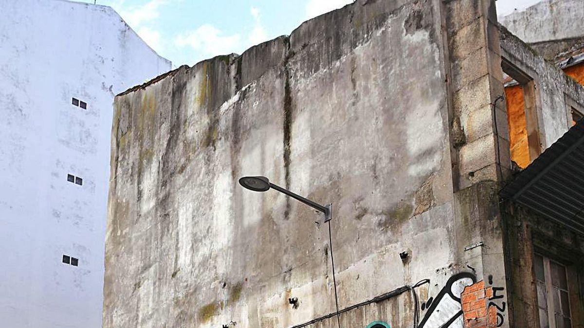 Edificio de la calle Pontejos que será rehabilitado.