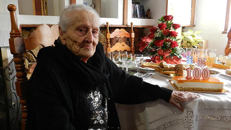 Consuelo Rodríguez Domínguez cumple 100 años