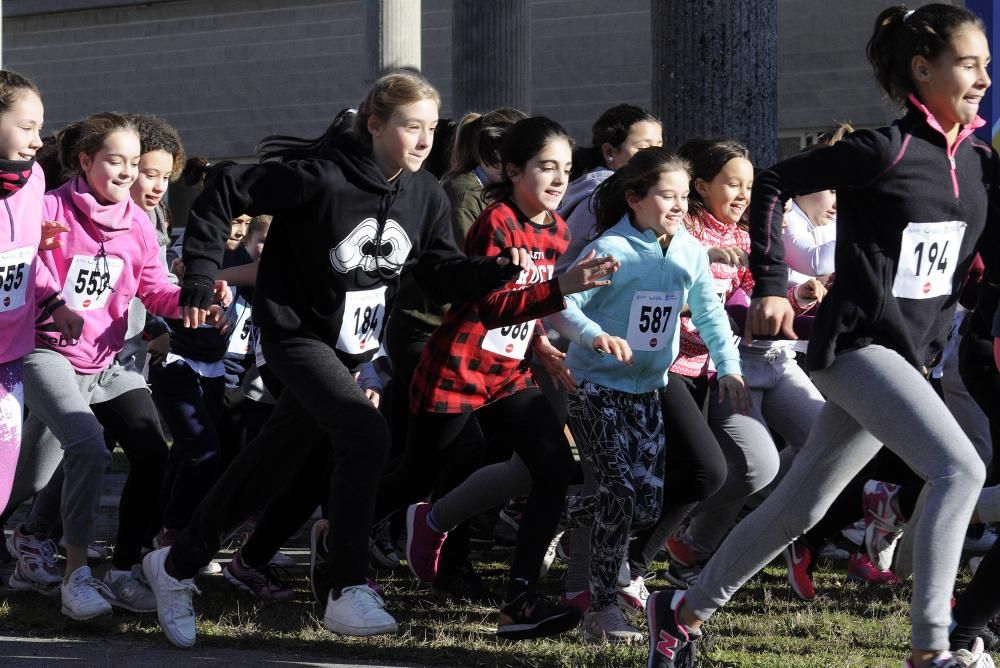 Cross escolar en Silleda: zancadas de convivencia