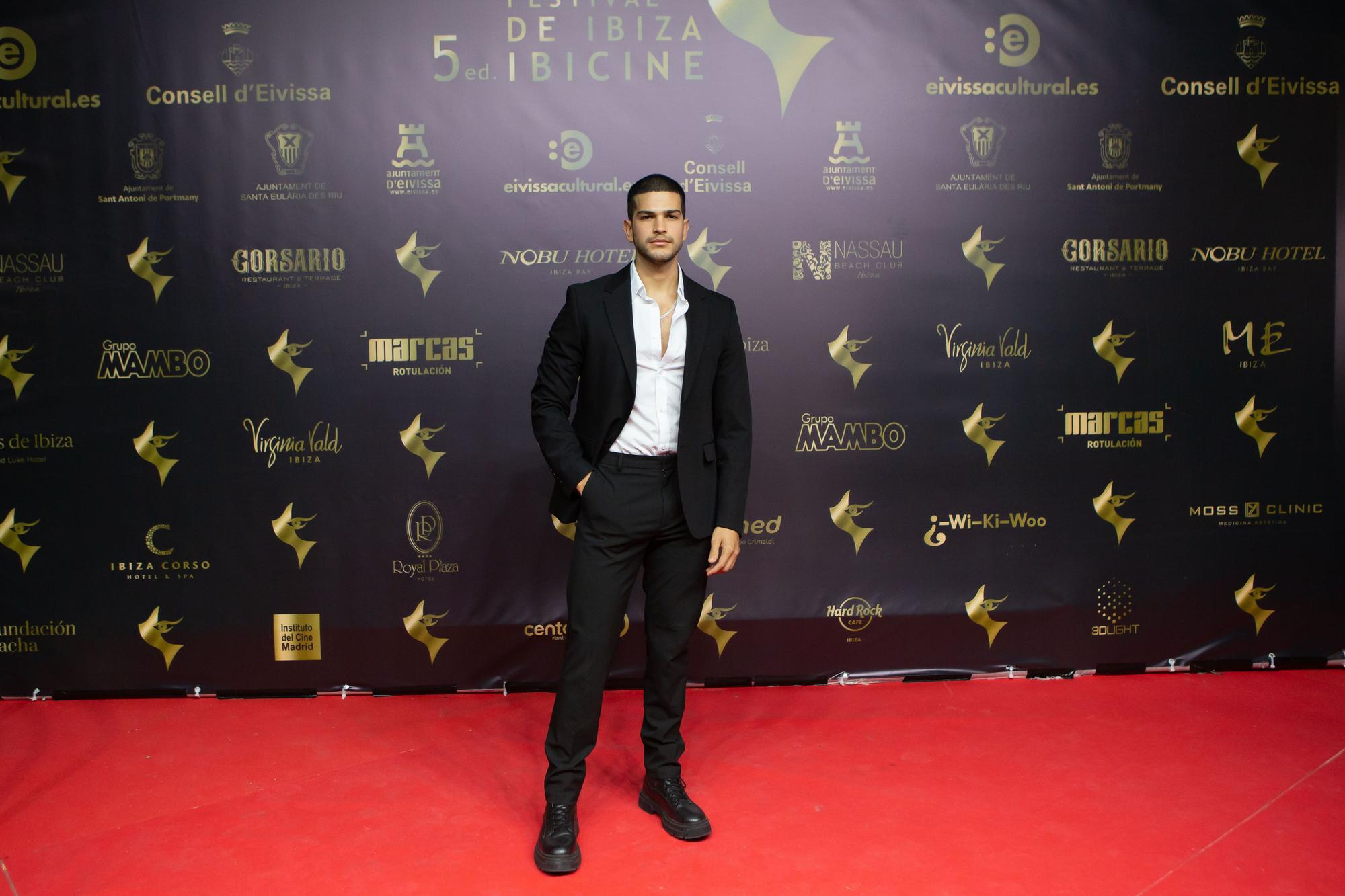 La alfombra roja y gala de clausura del festival Ibicine de Ibiza.