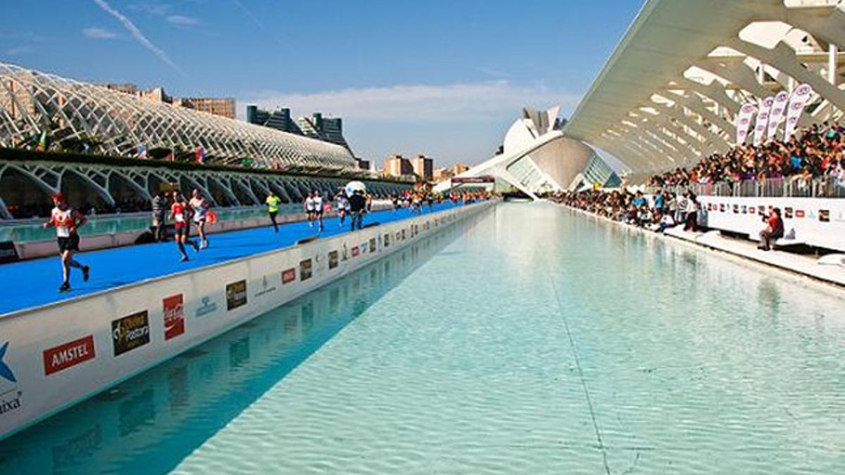 Una imagen de la Maratón de Valencia en la edición de 2013