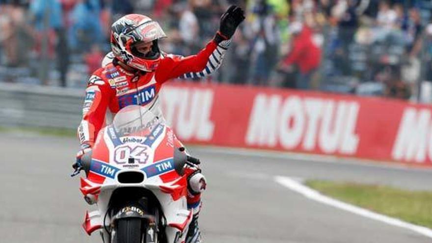 Andrea Dovizioso saldrá primero en el GP de Holanda