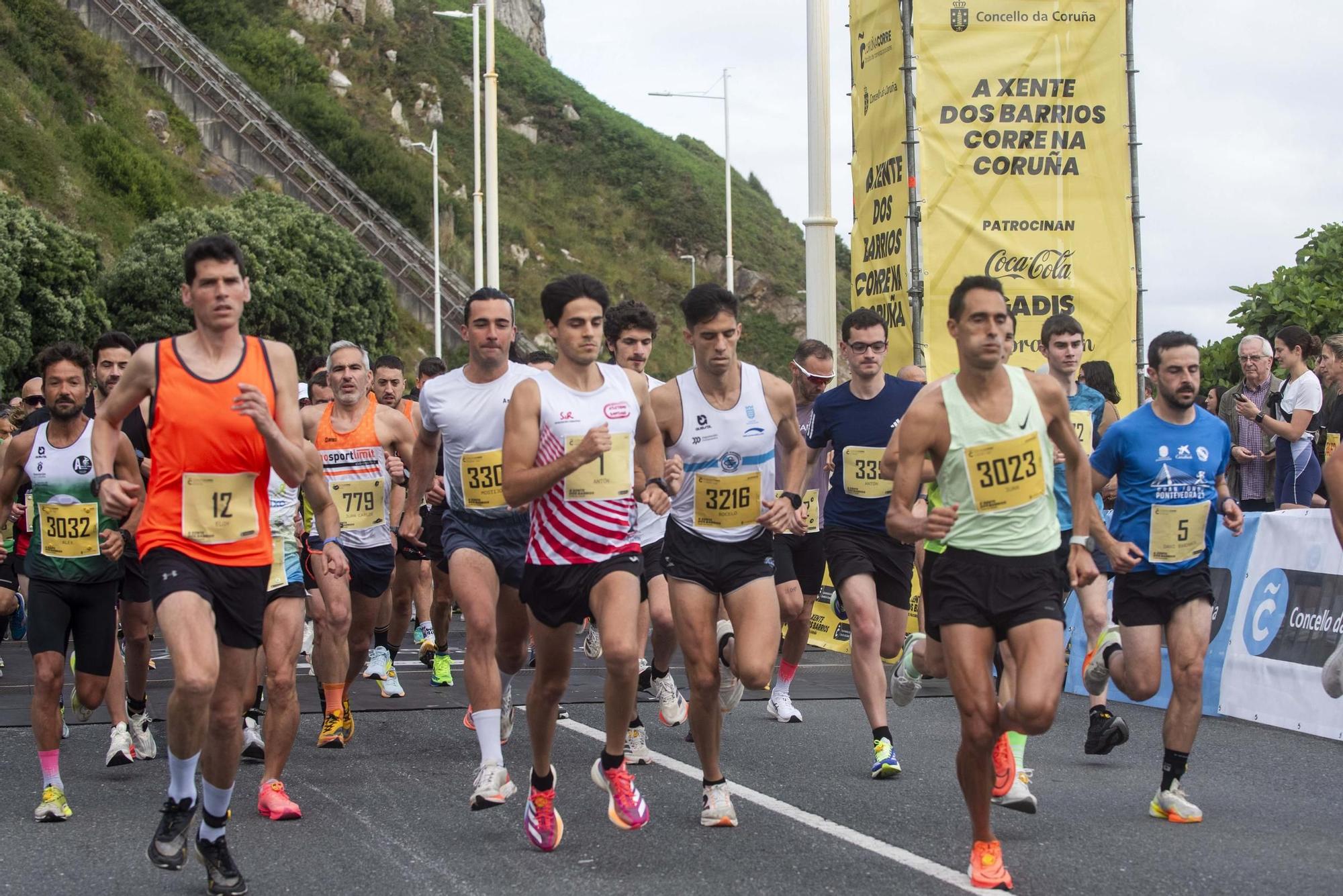 Pablo Bocelo y Vanessa Hervada ganan la carrera popular de Os Rosales