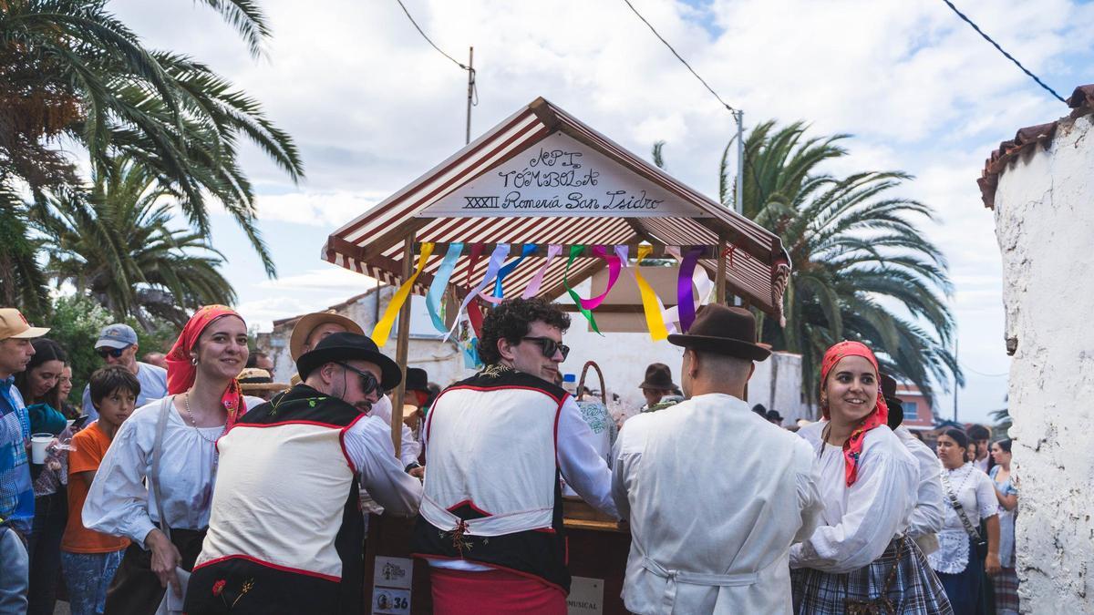 Romería de El Pico, en Tejina