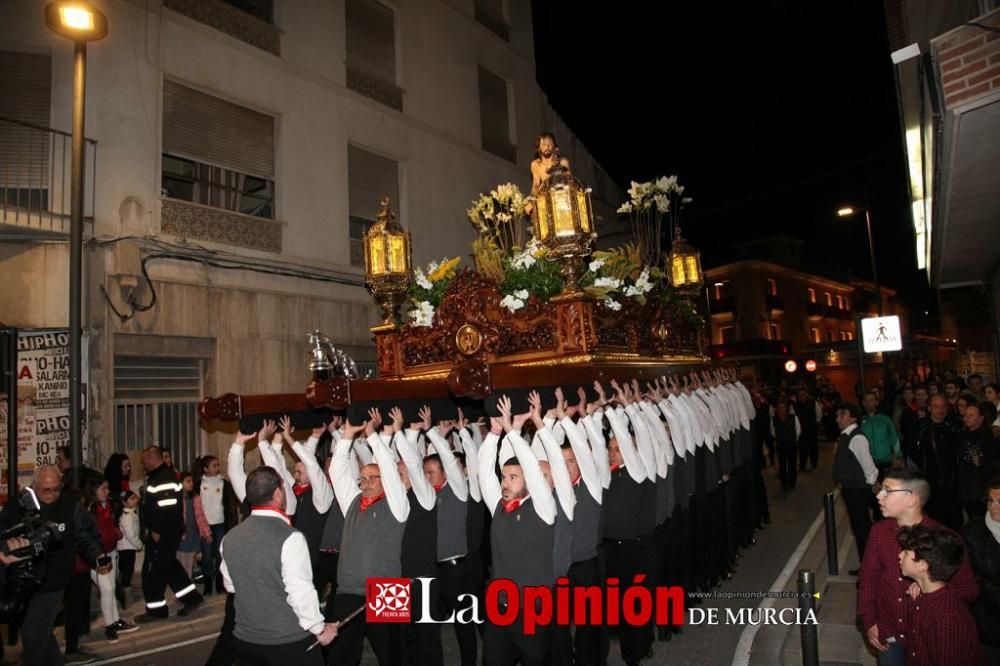 Encuentro en Lorca del Cristo de la Sangre, Señor de la Penitencia y la Virgen de la Soledad