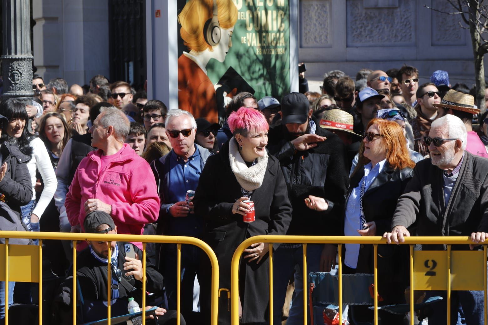 Búscate en la mascletà del 3 de marzo