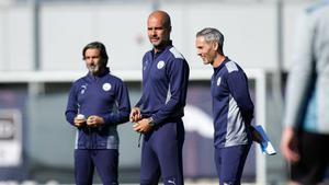 Carlos Vicens se unió al staff de Guardiola en el City en 2021