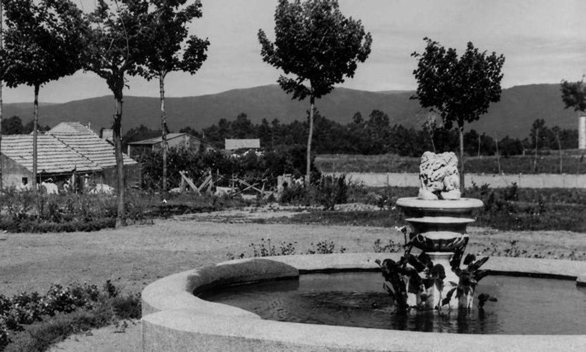 En los jardines municipales. | RT COLECCIÓN